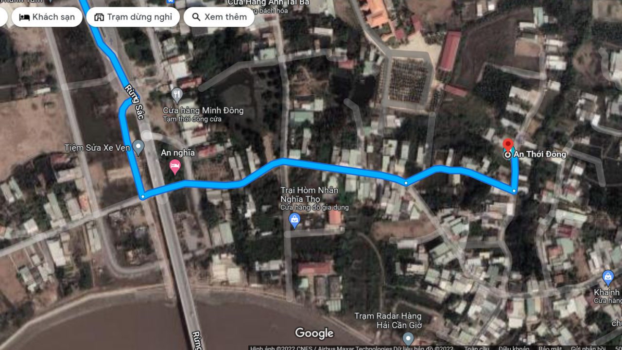 đất hẽm xe hơi an thới đông cần giờ