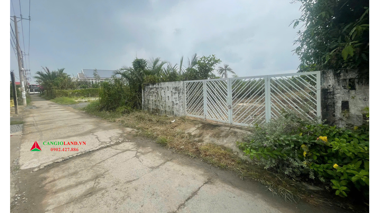 Bán đất hẽm xe hơi đường An Thới Đông, mặt sông An Nghĩa, Cần Giờ, diện tích 333m2