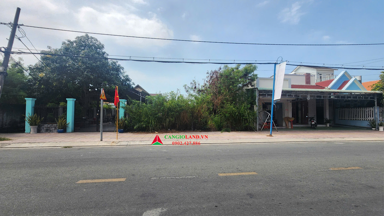 Bán đất mặt tiền đường Duyên Hải, thị trấn Cần Thạnh, diện tích 385m2