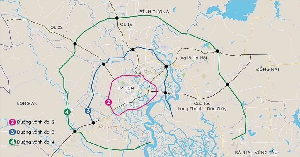 Quốc hội chính thức phê duyệt đầu tư Vành đai 4 TP.HCM và cao tốc Quy Nhơn – Pleiku