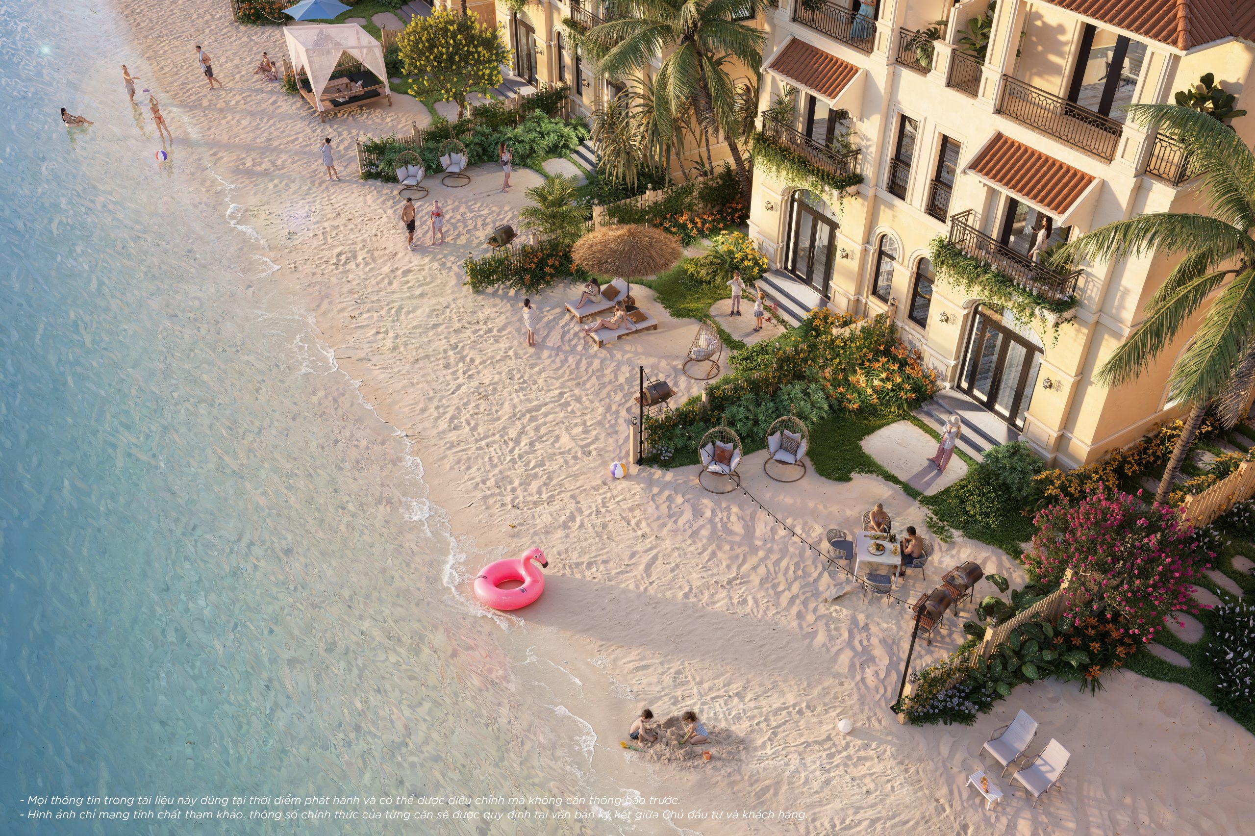 Phối cảnh vinhomes green paradise cần giờ
