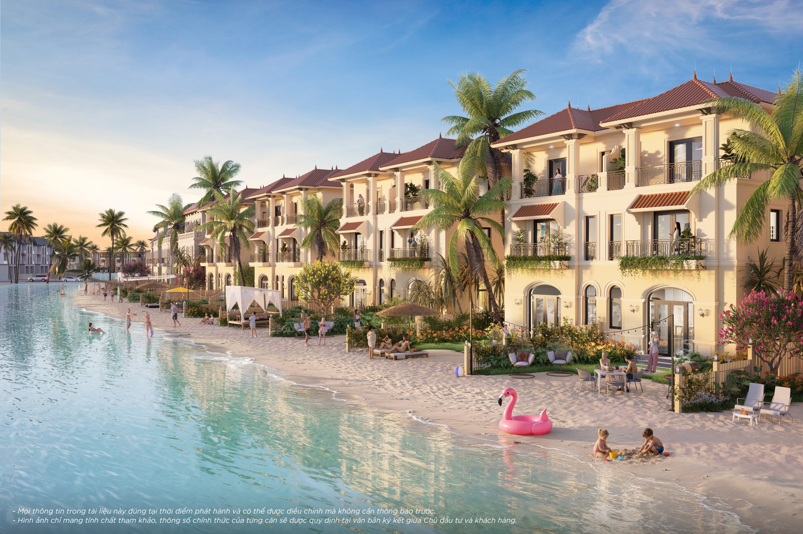 Phối cảnh vinhomes green paradise cần giờ