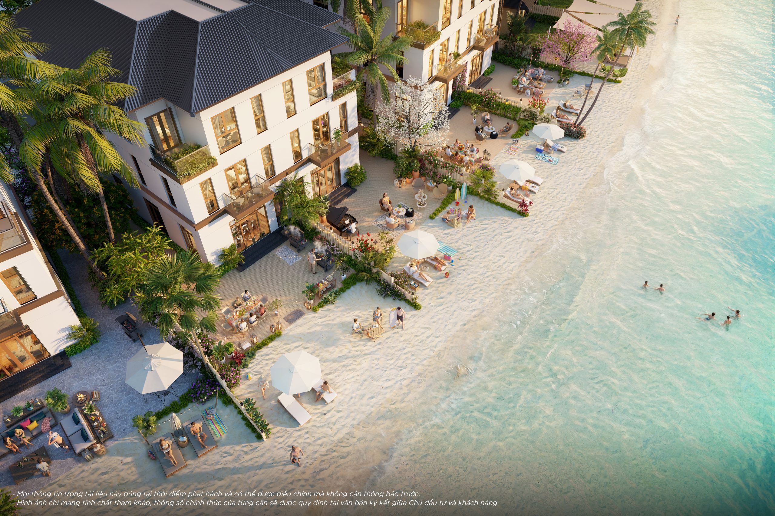 Phối cảnh vinhomes green paradise cần giờ
