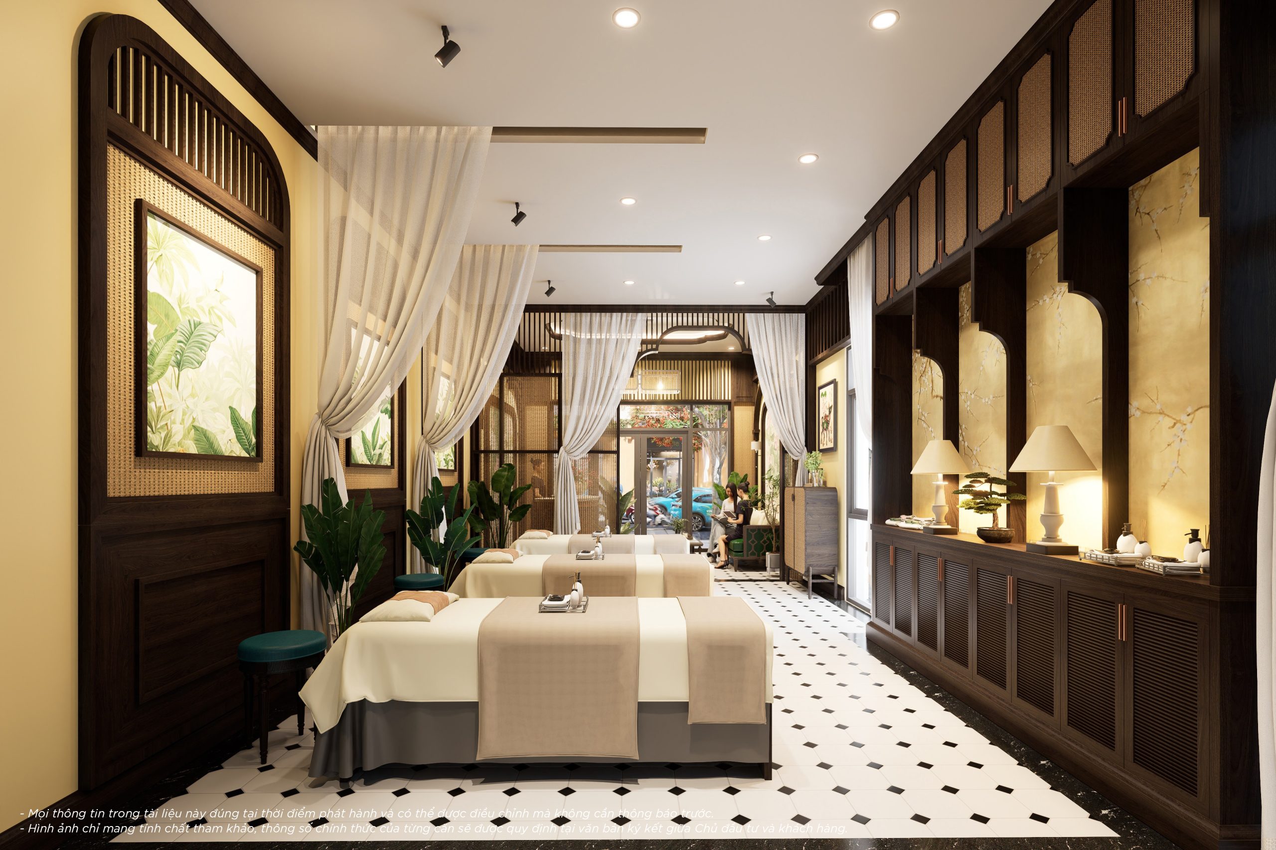 Phối cảnh vinhomes green paradise cần giờ
