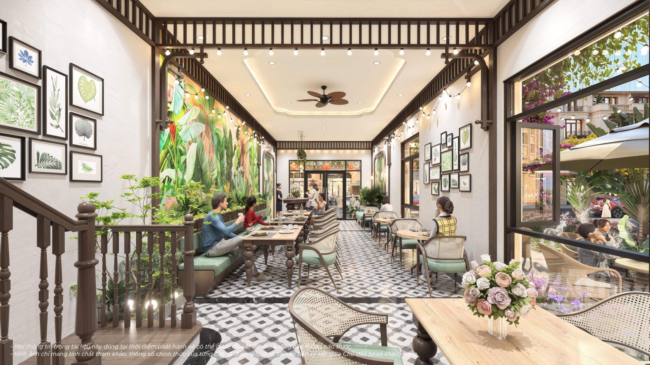 Phối cảnh vinhomes green paradise cần giờ