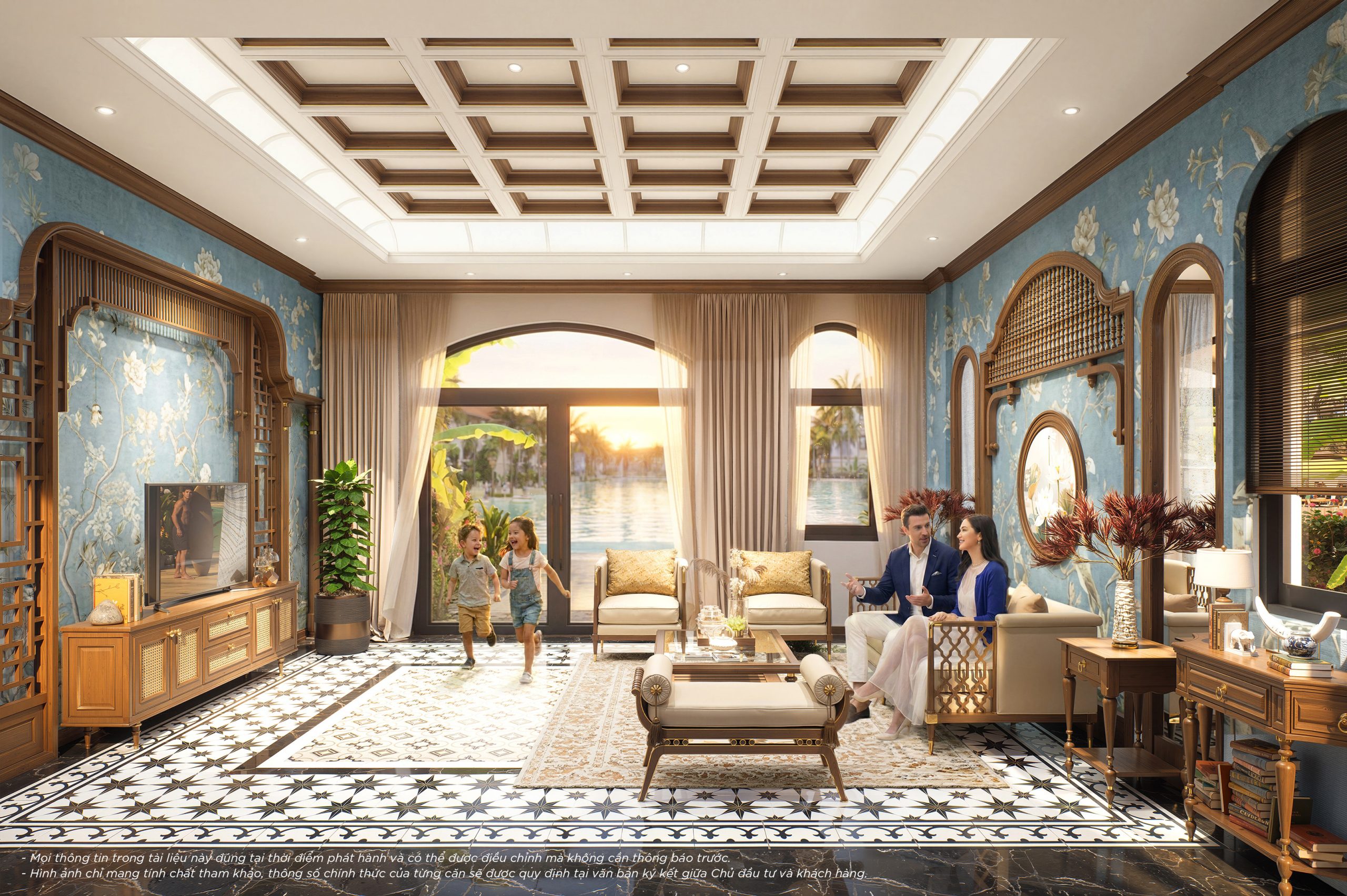 Phối cảnh vinhomes green paradise cần giờ