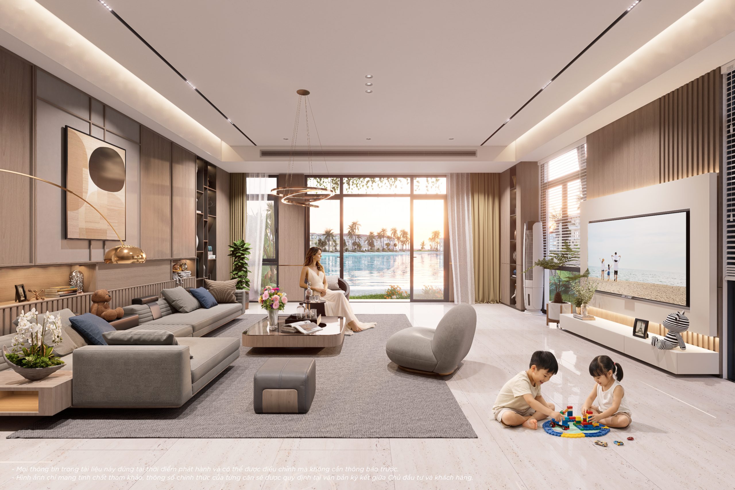 Phối cảnh vinhomes green paradise cần giờ
